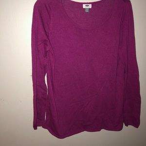 Magenta old navy sweater